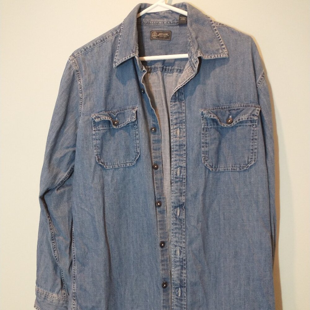 Arrow Denim Shirt Size M